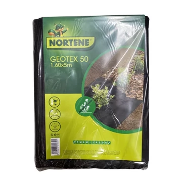Geotextília 1,5 méter*25 méter fekete kerti talajtakaró