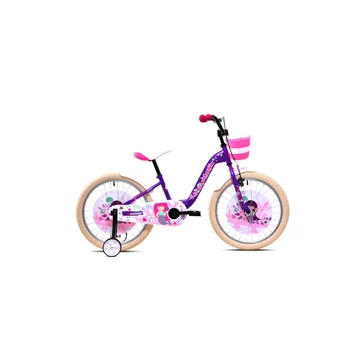 Adria Fantasy 20 gyerek kerékpár Lila-Rózsaszín "hableányos"