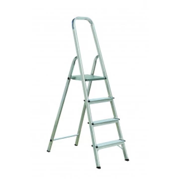 Háztartási alumínium létra 4 fok