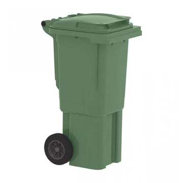 Háztartási kuka 60 Literes Új ZÖLD kerekes