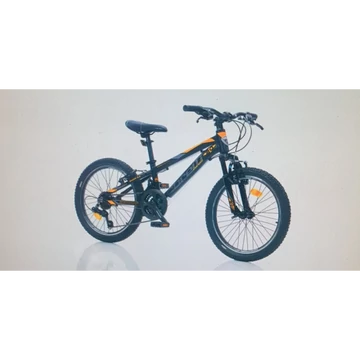 CORELLI SNOOP 3.3 20 MTB gyerek aluminium FEKETE-NARANCS (7-9éves korig)