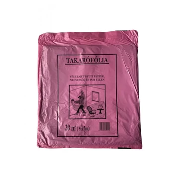 Építőipari takaró fólia Vékony 20 m2 4*5 m