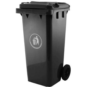 Háztartási muanyag szemetes kuka 120l