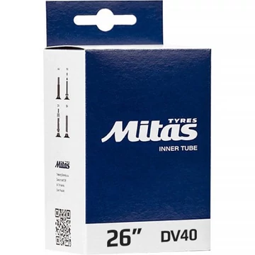 26x1,75/2,45 DV40 Mitas kerékpár tömlő