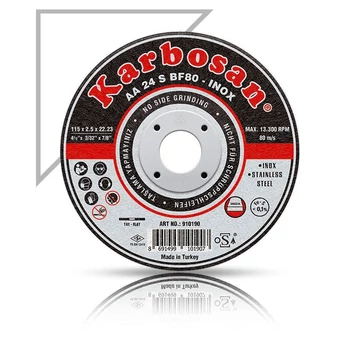 Vágókorong fémre INOX 125x1,0 Karbosan