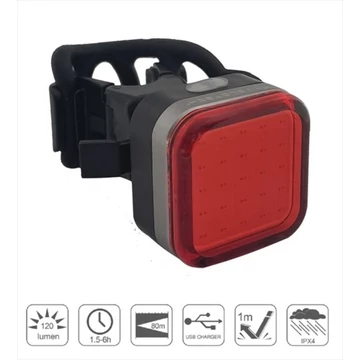 Lámpa Hátsó Velotech PRO Quad