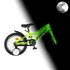 Kép 1/5 - KPC FluoBike Raptor dinós VILÁGÍTÓS 16  fluoreszkáló gyermek kerékpár