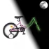 Kép 1/4 - KPC FluoBike Rabbit nyuszis VILÁGÍTÓS 16 lila fluoreszkáló gyermek kerékpár